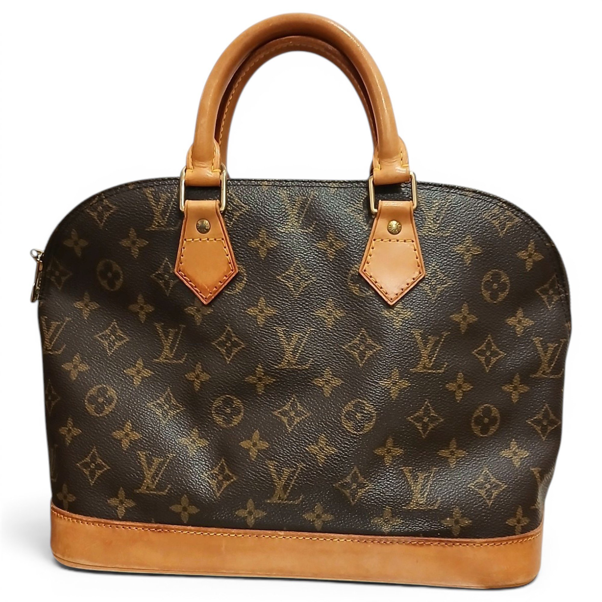 Alma leather handbag