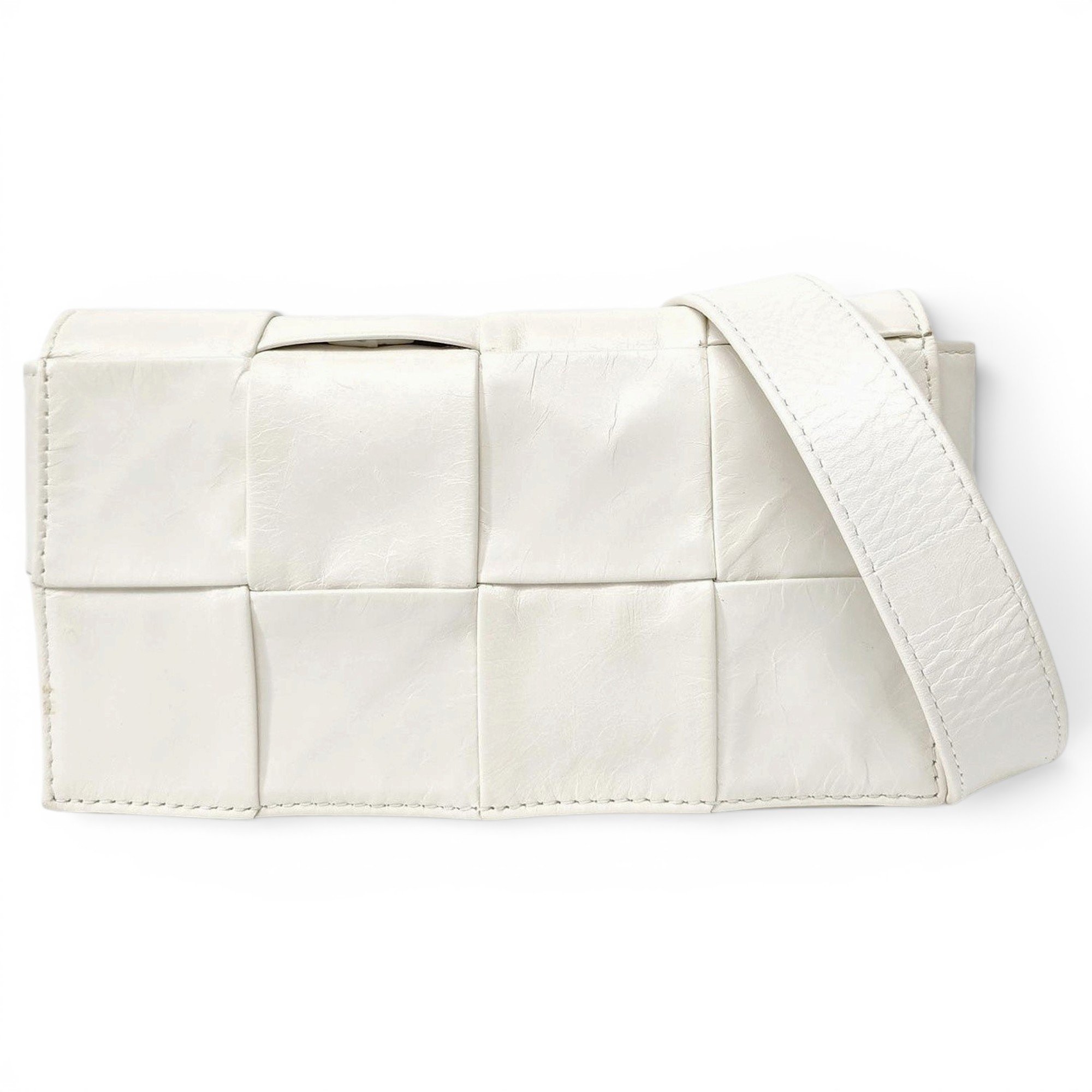 Brick Cassette leather handbag