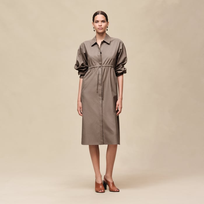 "Mosaique" Shirt Dress