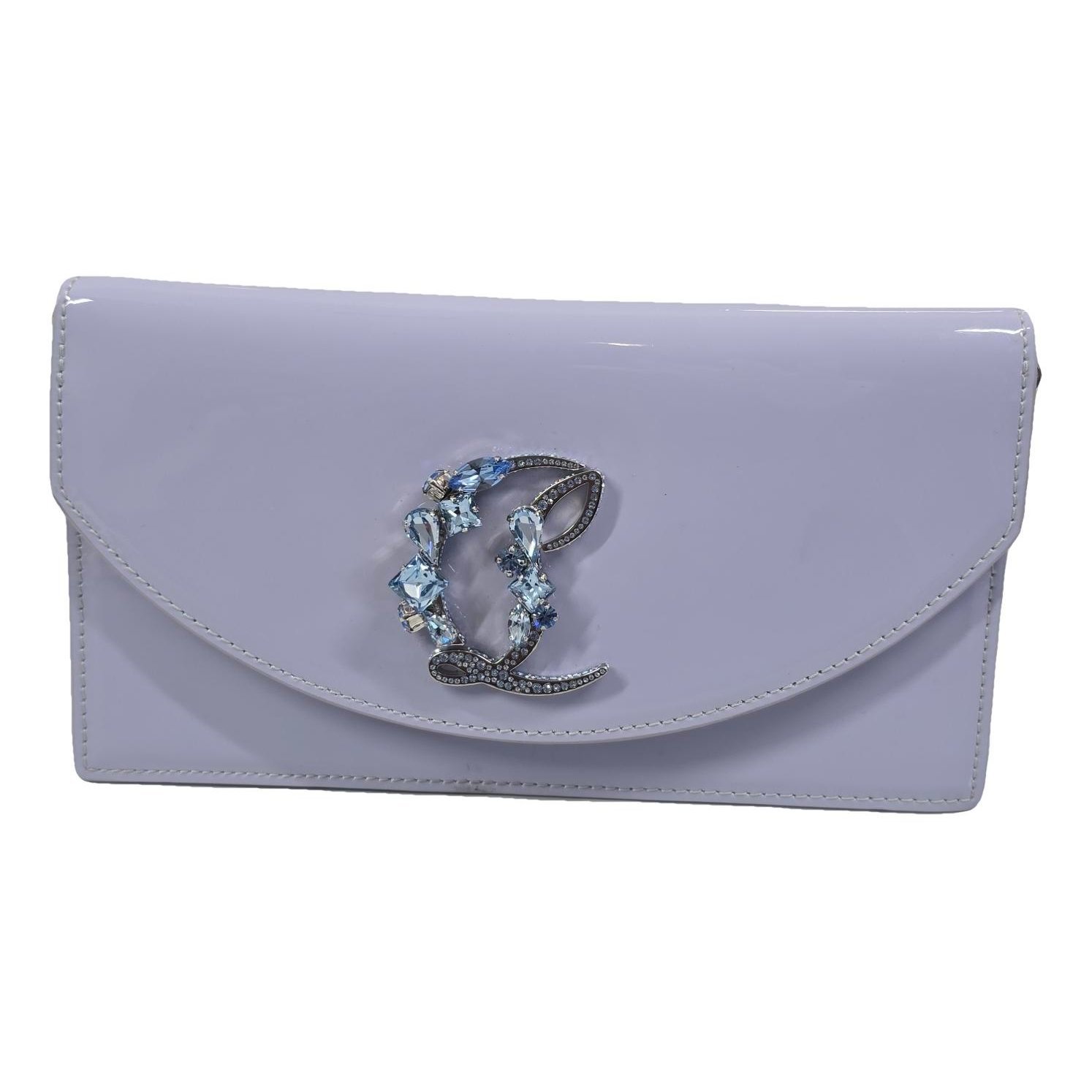 Loubi54 patent leather crossbody bag