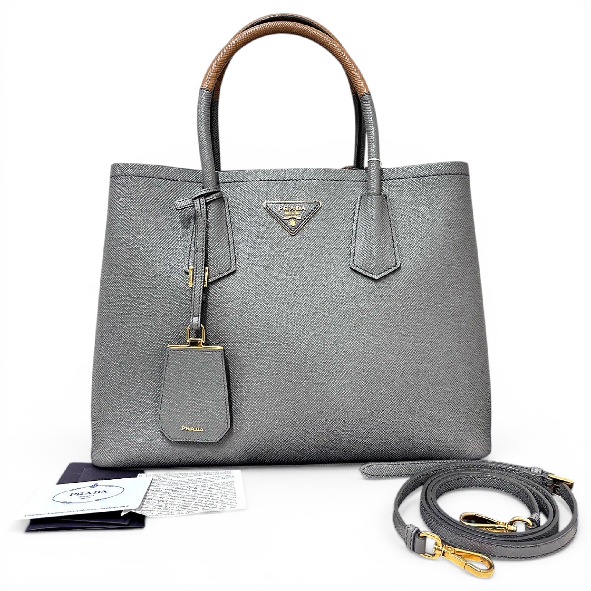 Galleria leather tote