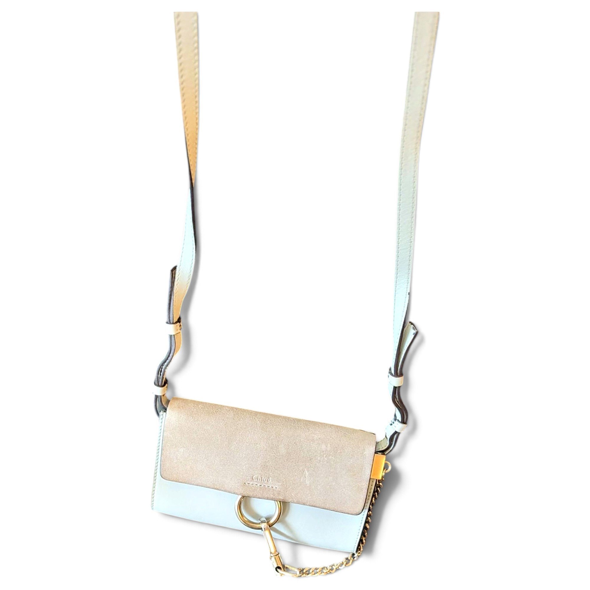Faye leather crossbody bag