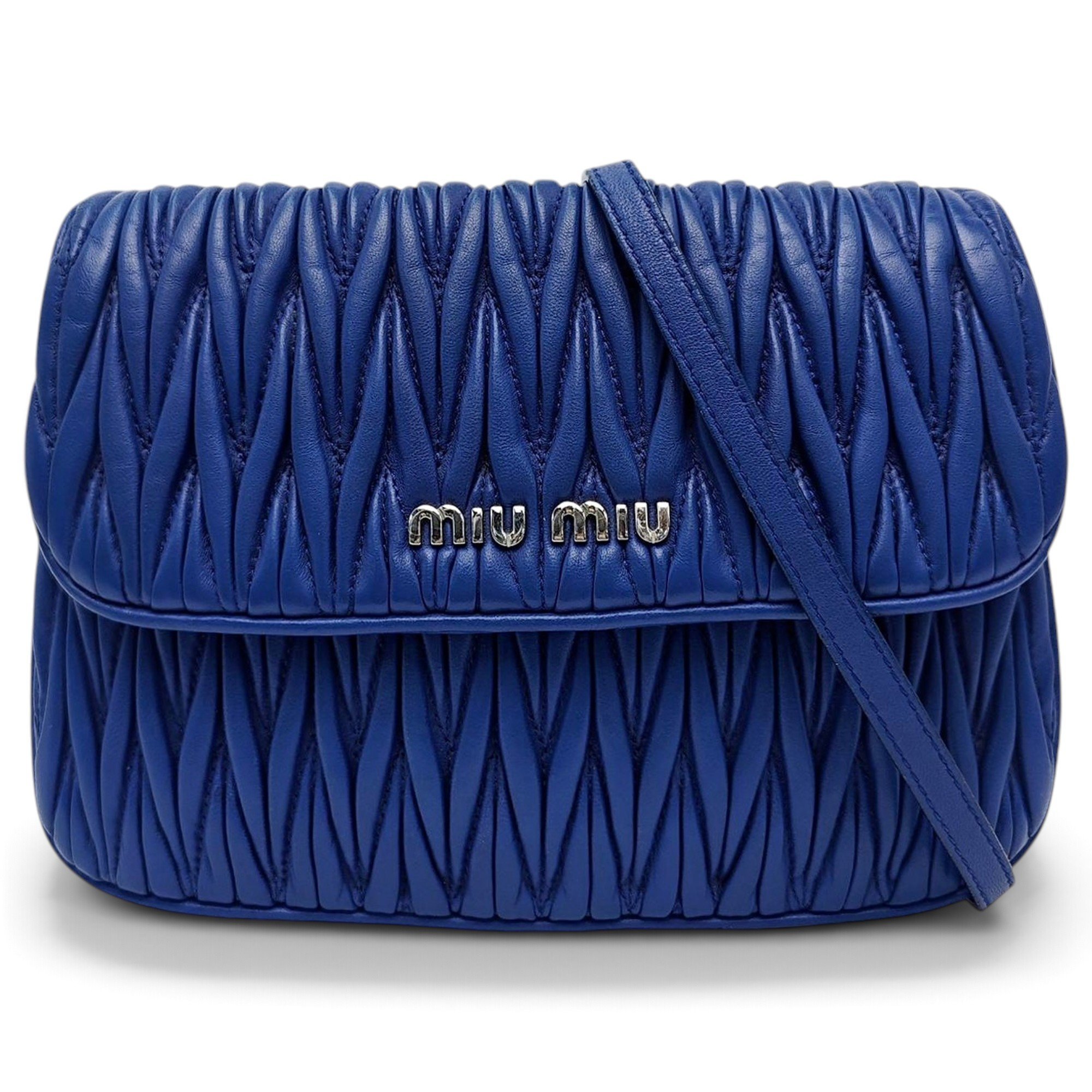 Miu delice leather crossbody bag