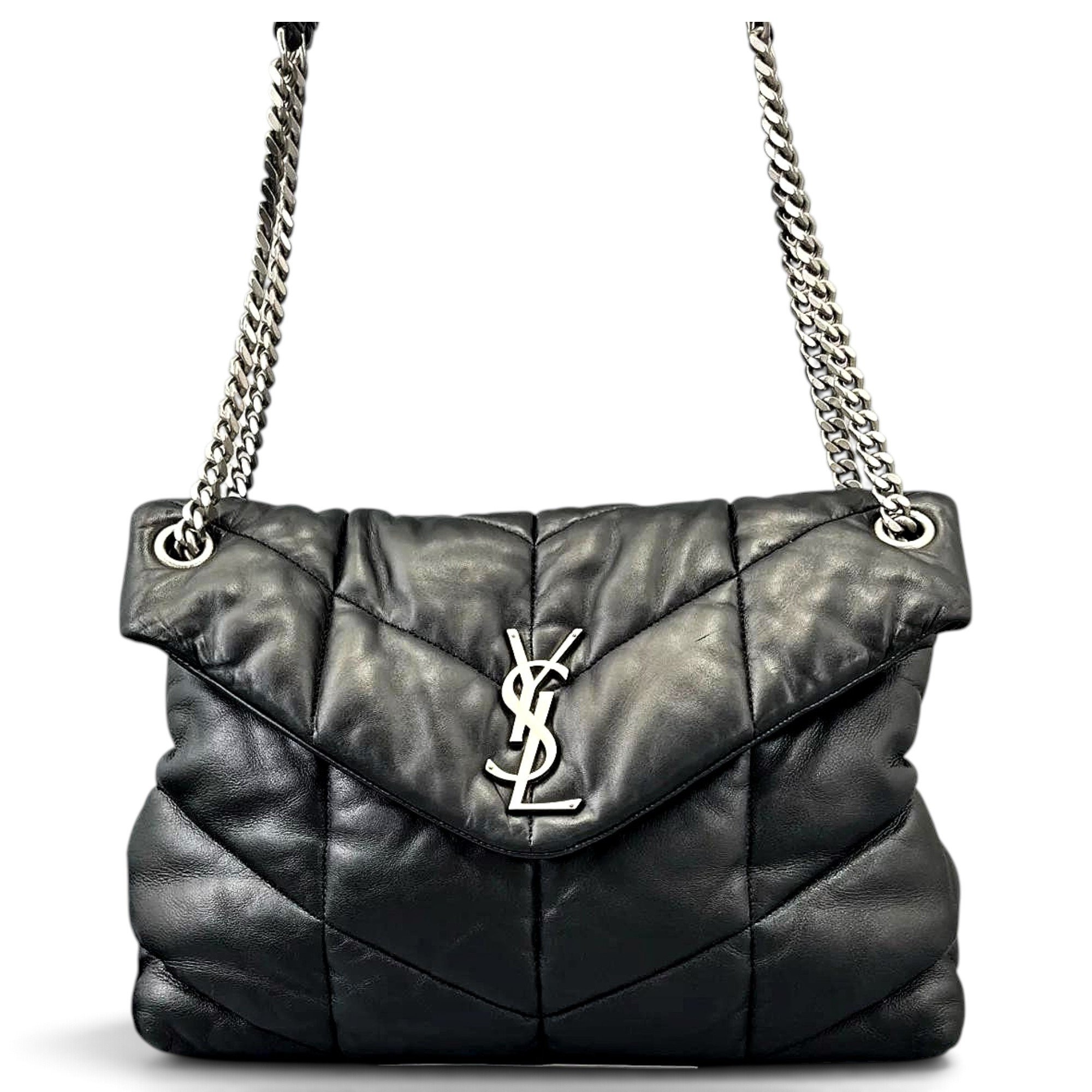 Loulou Puffer leather handbag