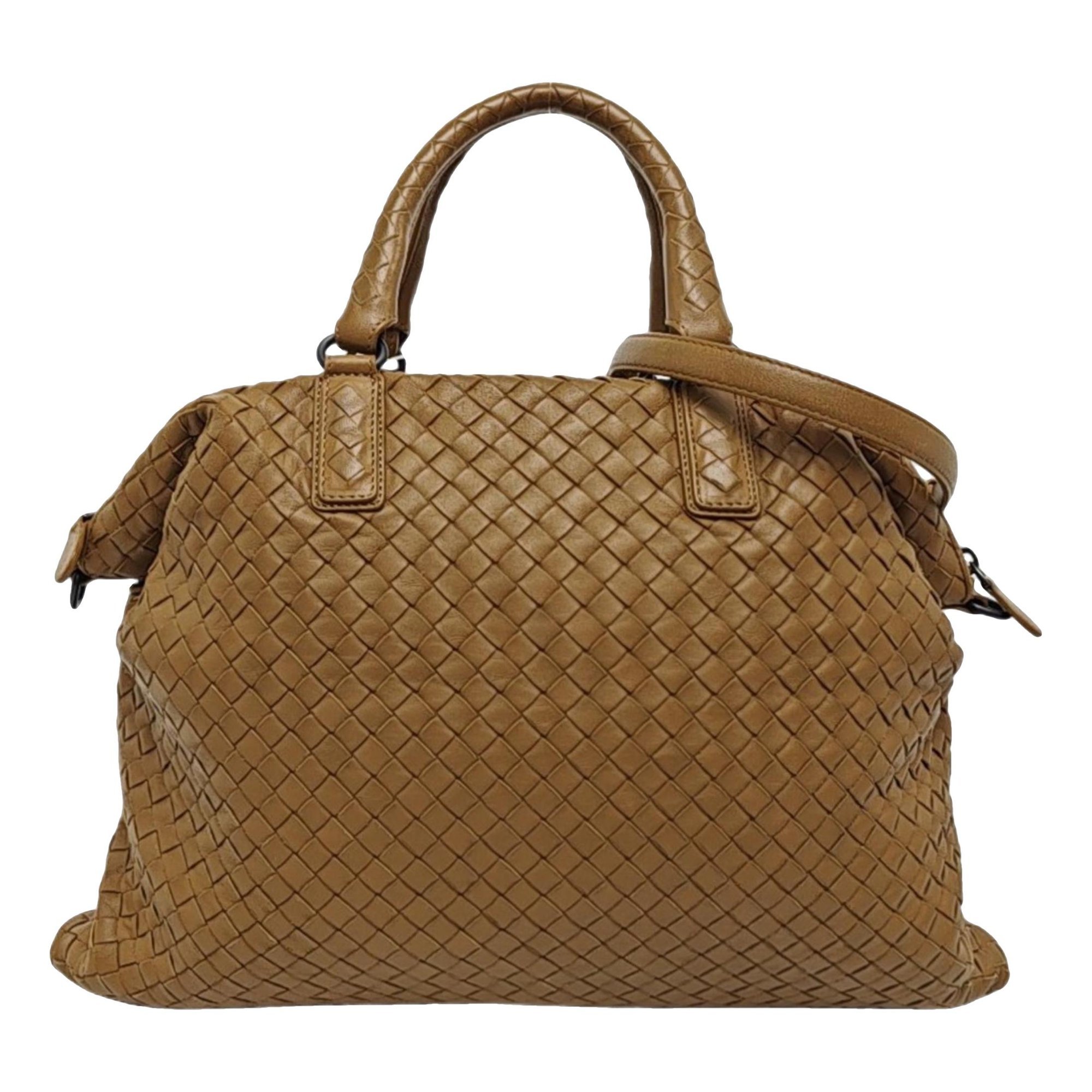 Leather tote