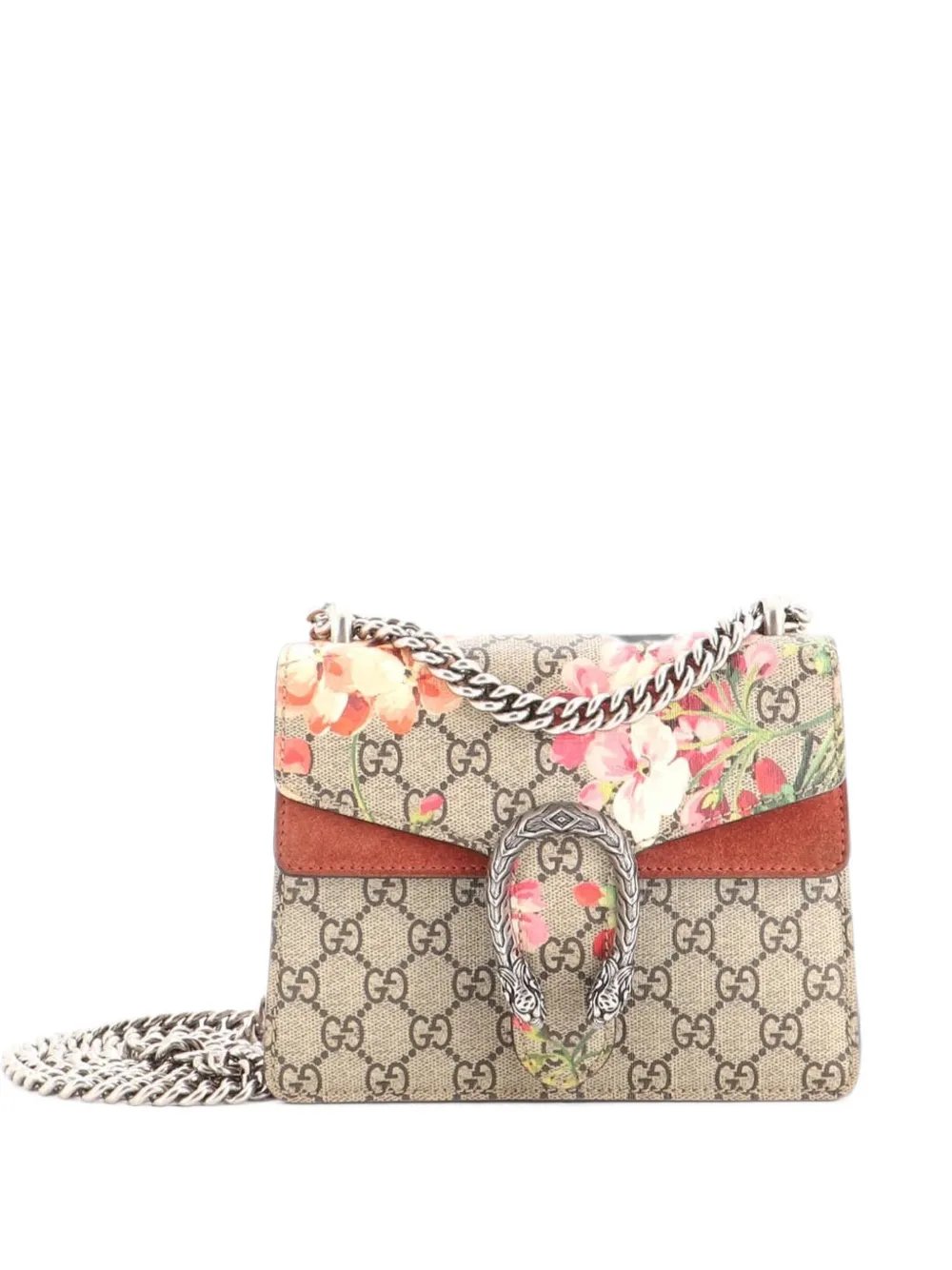Dionysus Bag Blooms Print GG Coated Canvas Mini shoulder bag