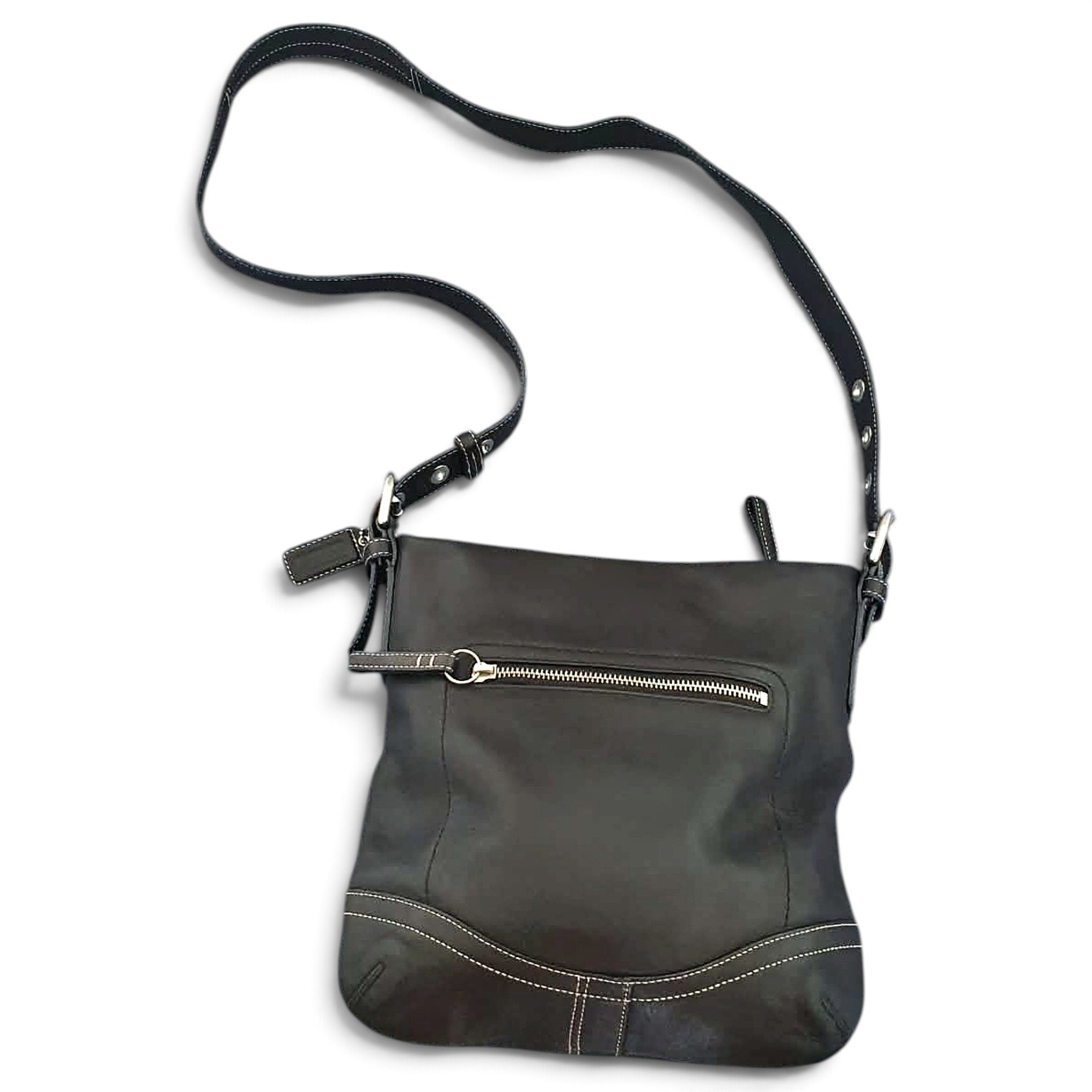 Signature Sufflette leather crossbody bag