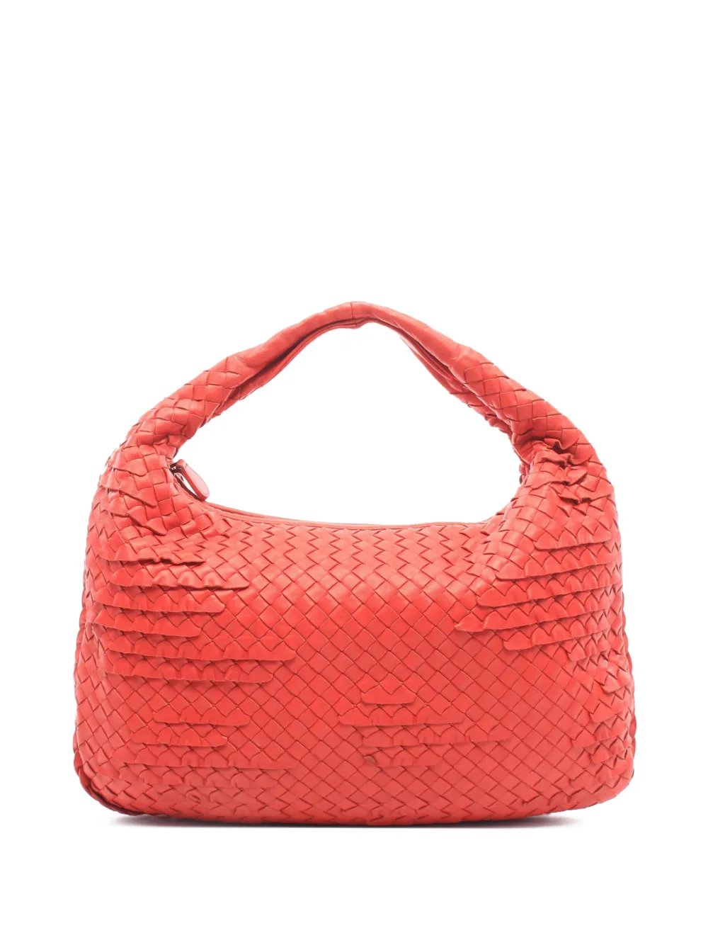 Bottega Veneta 2000-2015 Medium Nappa Intrecciato Ruffle Veneta hobo bag
