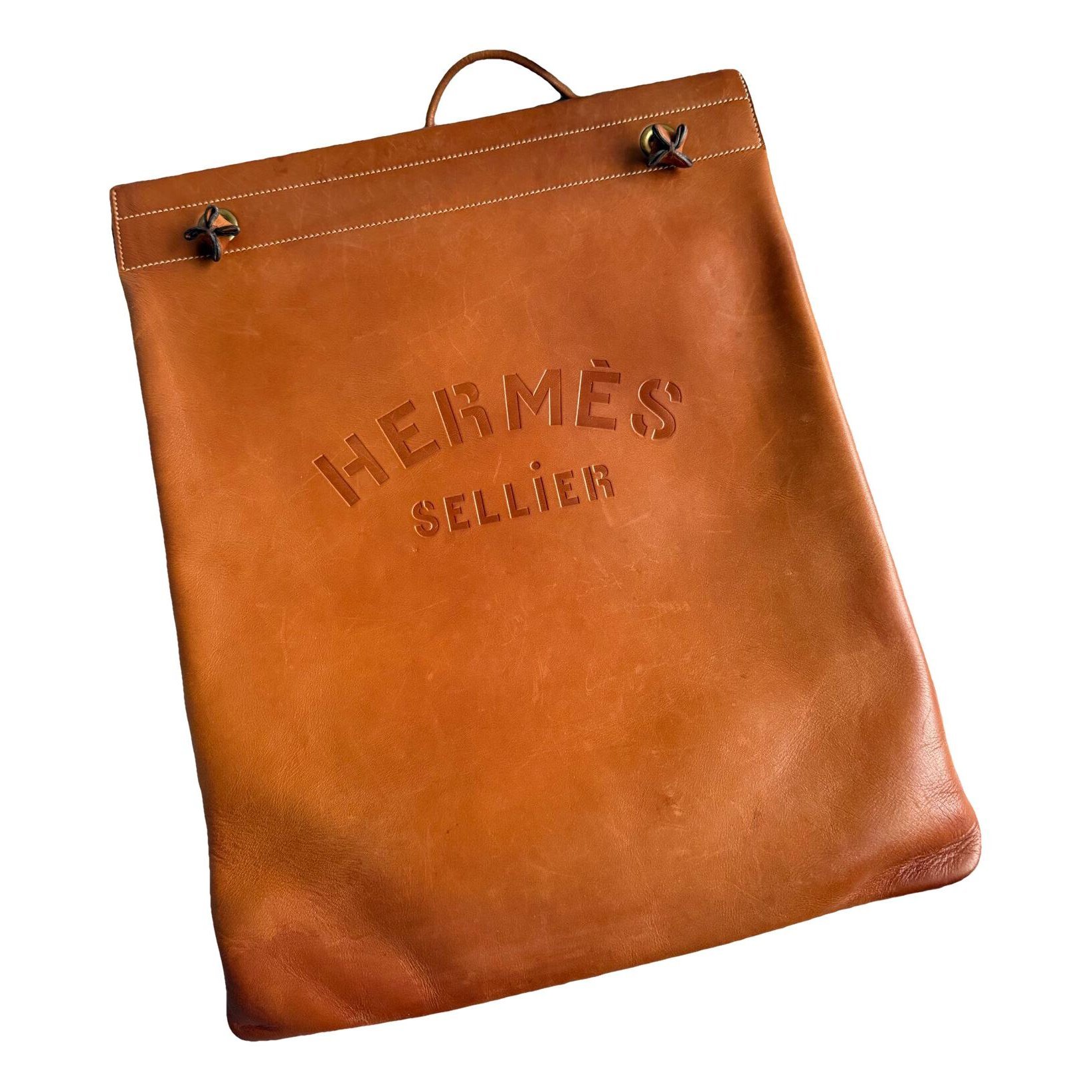 Leather handbag