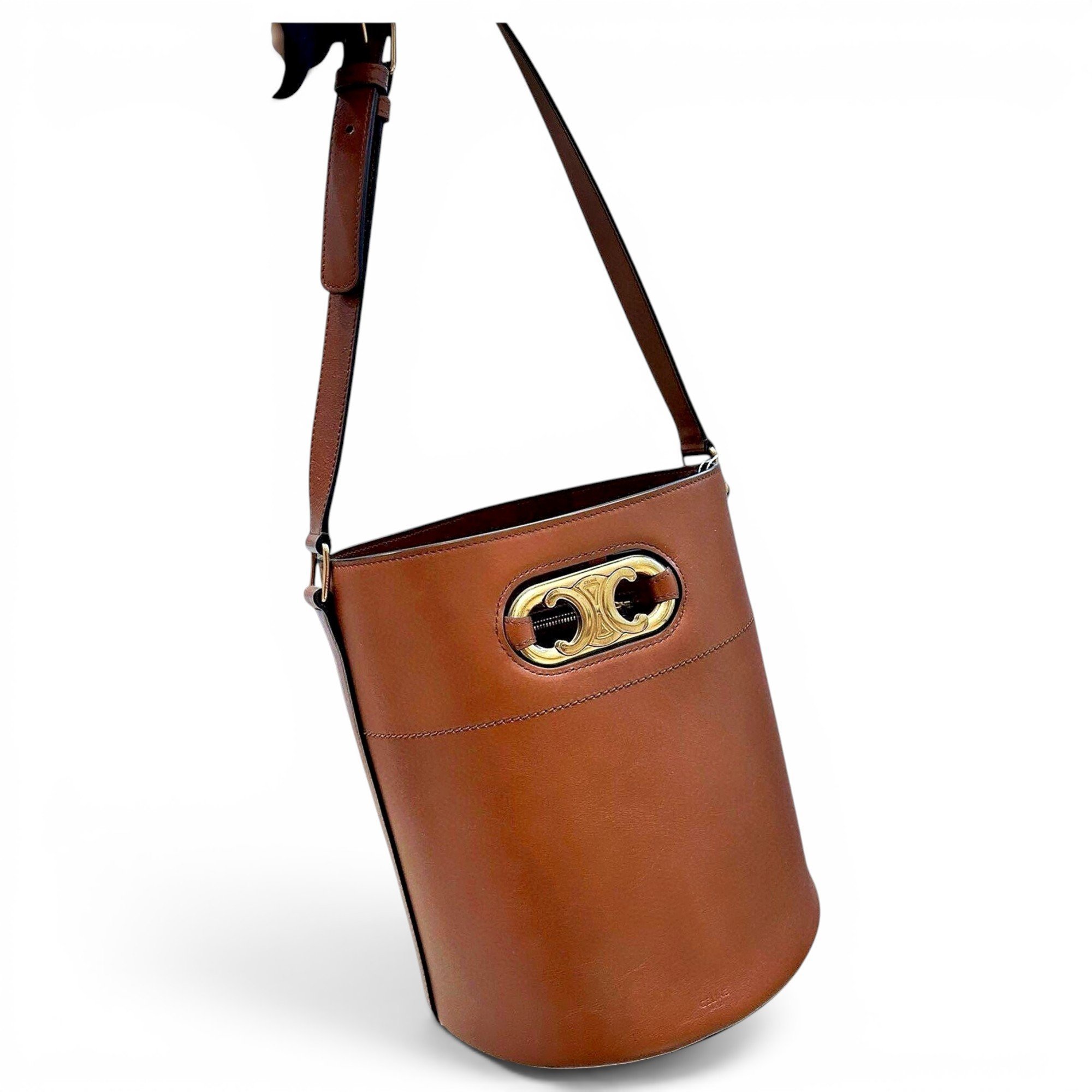 Triomphe Maillon leather bag