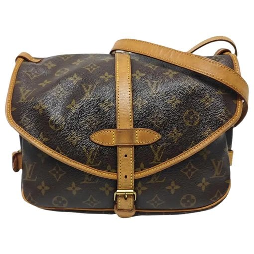 Saumur leather crossbody bag