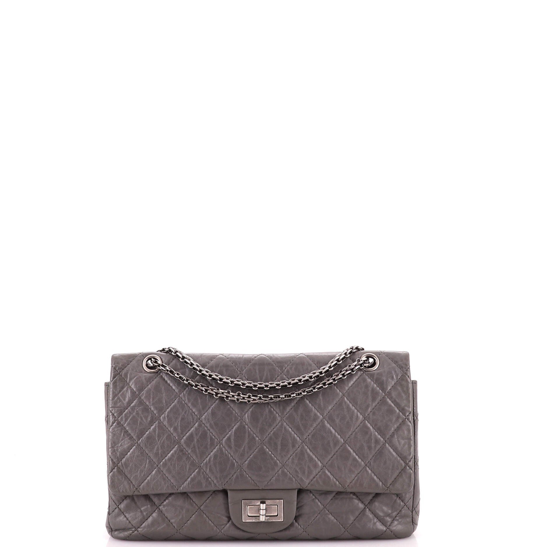 Reissue 2.55 Flap Bag Quilted Aged Calfskin 227