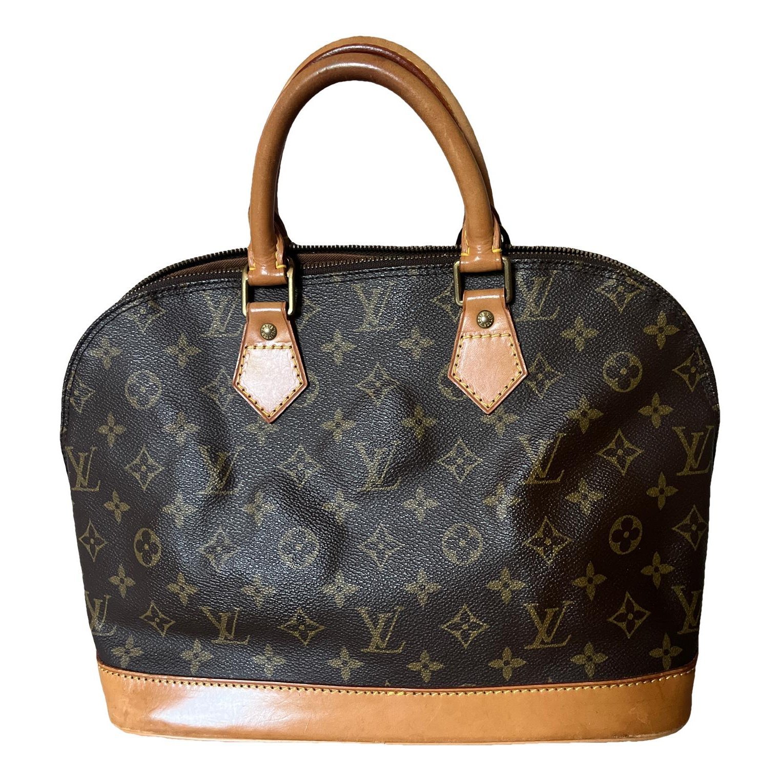 Alma leather handbag