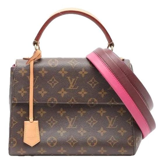 Louis Vuitton Cluny cloth handbag