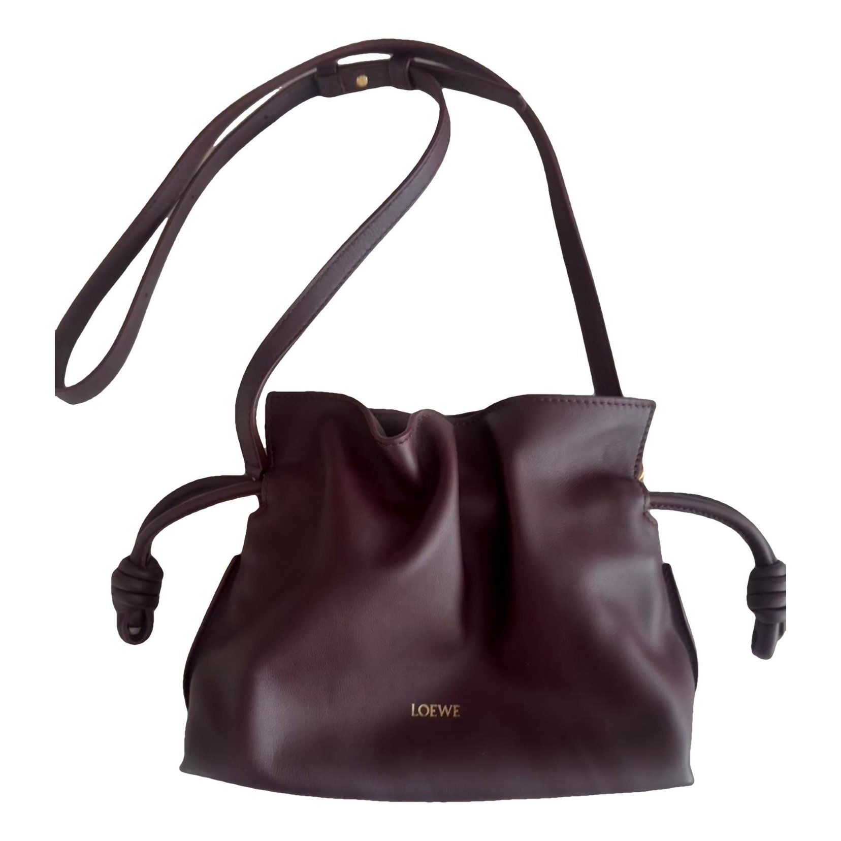 Flamenco leather handbag