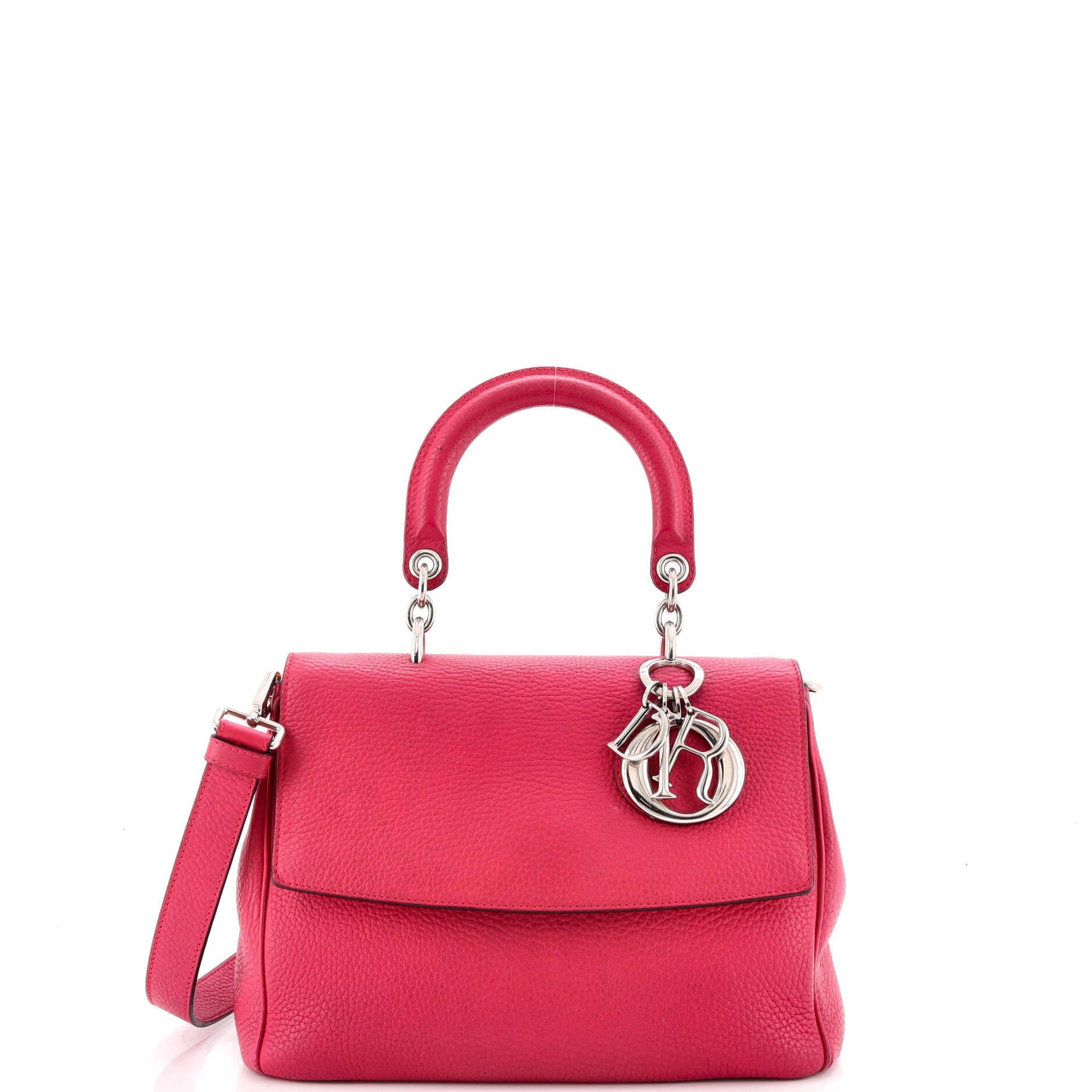Be Dior Bag Pebbled Leather Small