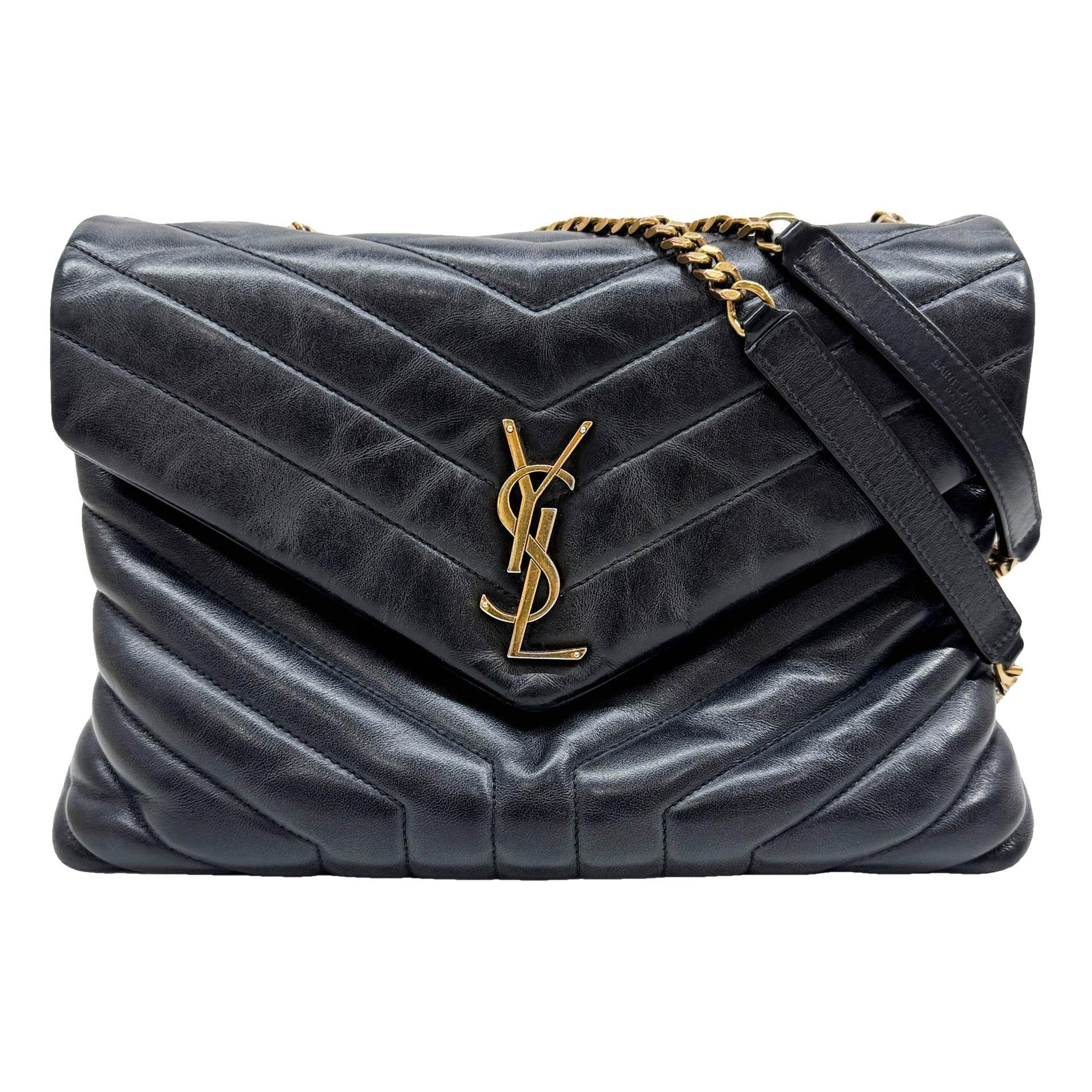 Loulou leather handbag