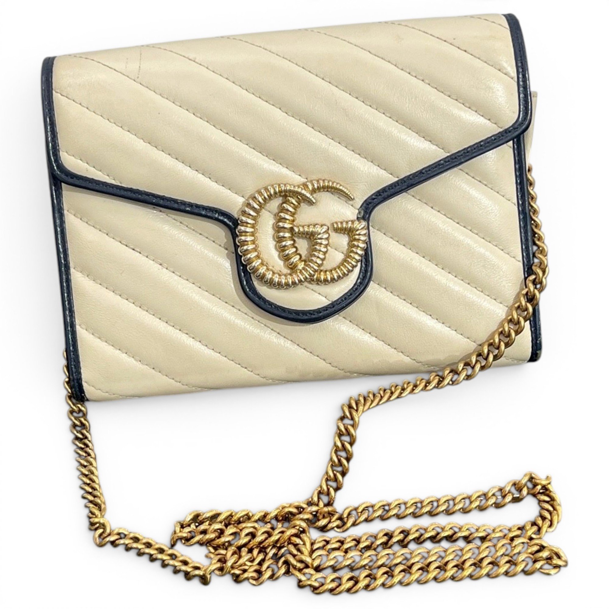 GG Marmont Chain leather handbag
