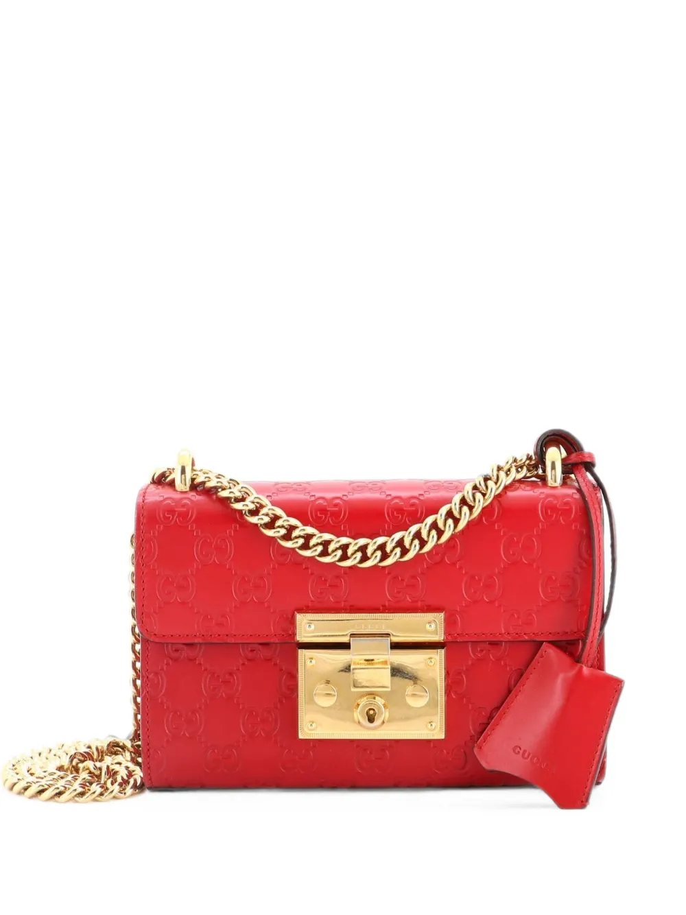 Padlock Shoulder Bag Guccissima Leather Small crossbody bag
