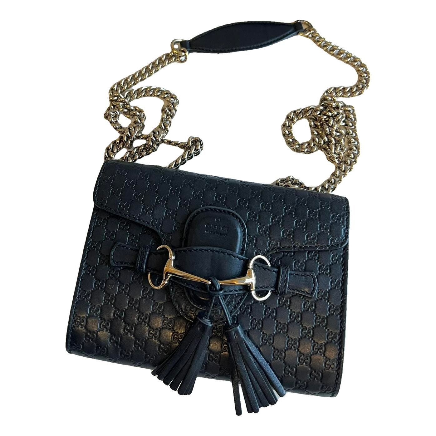 Emily leather crossbody bag