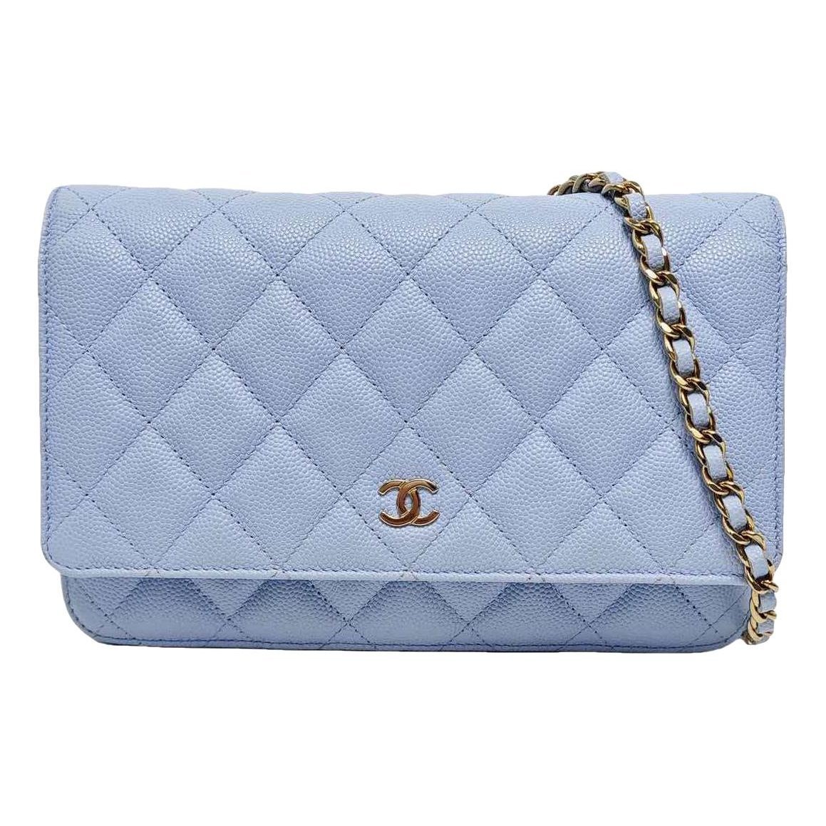 Wallet On Chain Timeless/Classique leather crossbody bag