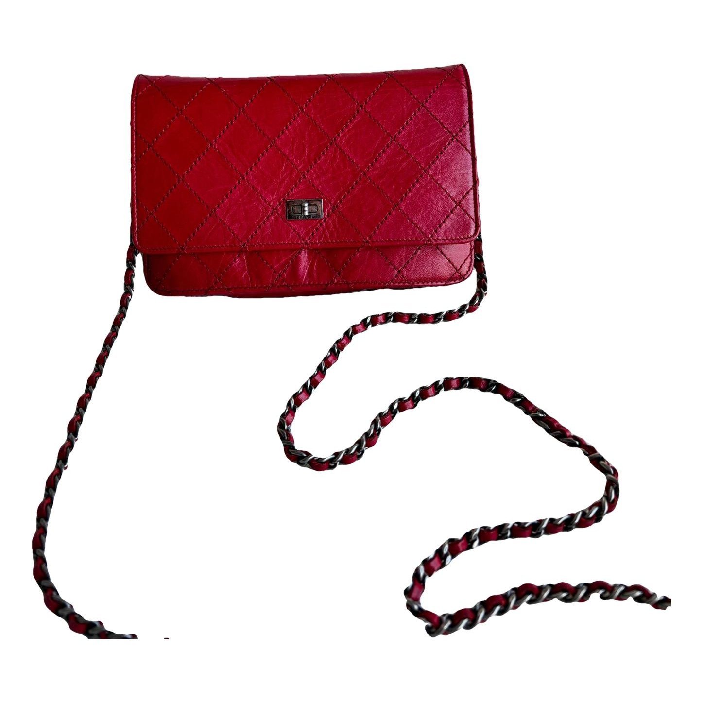 Wallet On Chain 2.55 leather crossbody bag