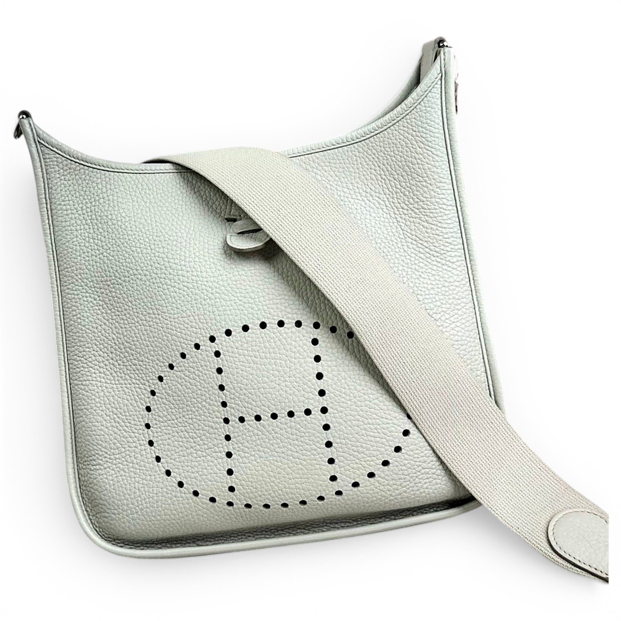 Evelyne leather handbag