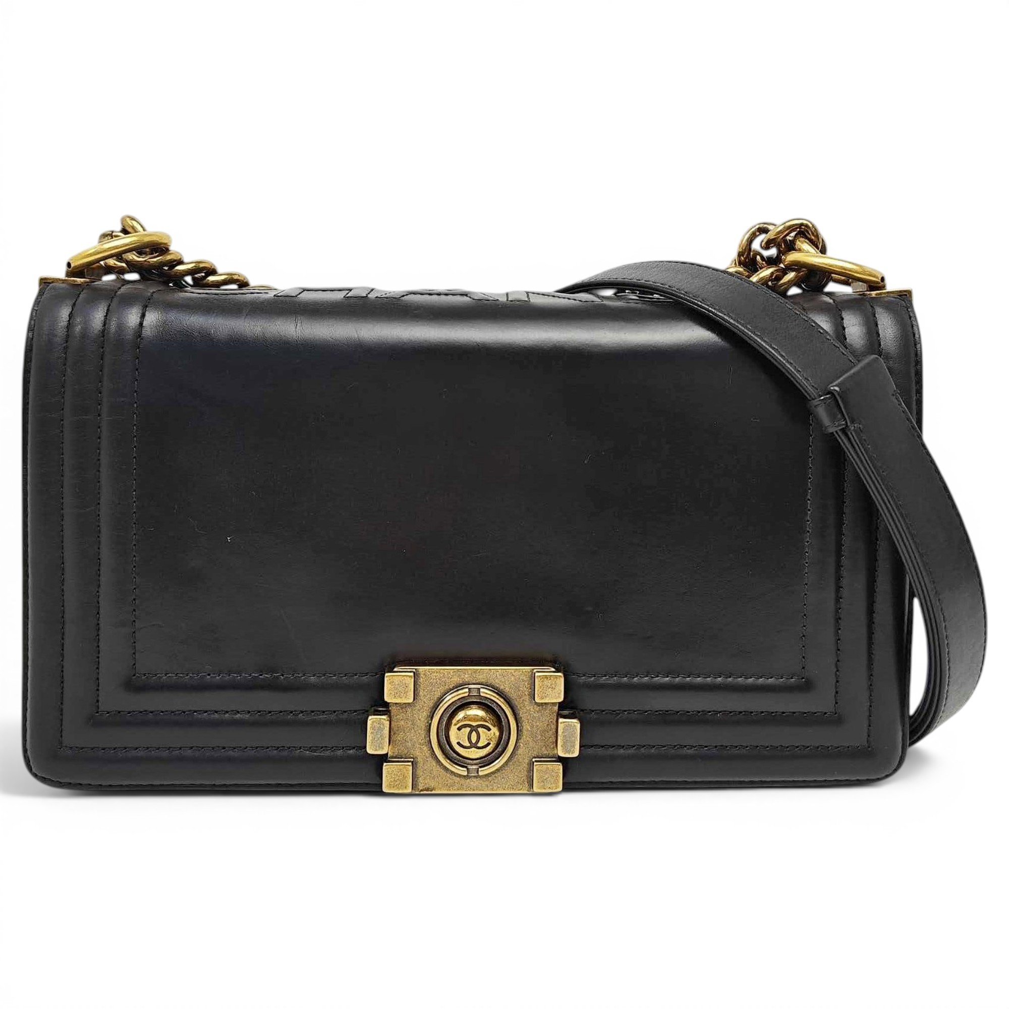 Boy leather handbag