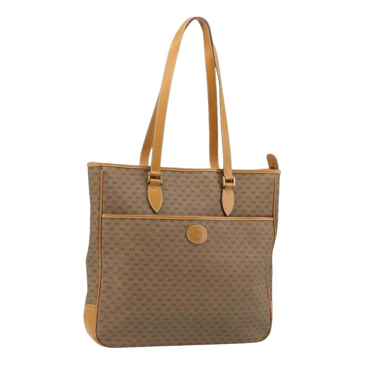 Leather tote