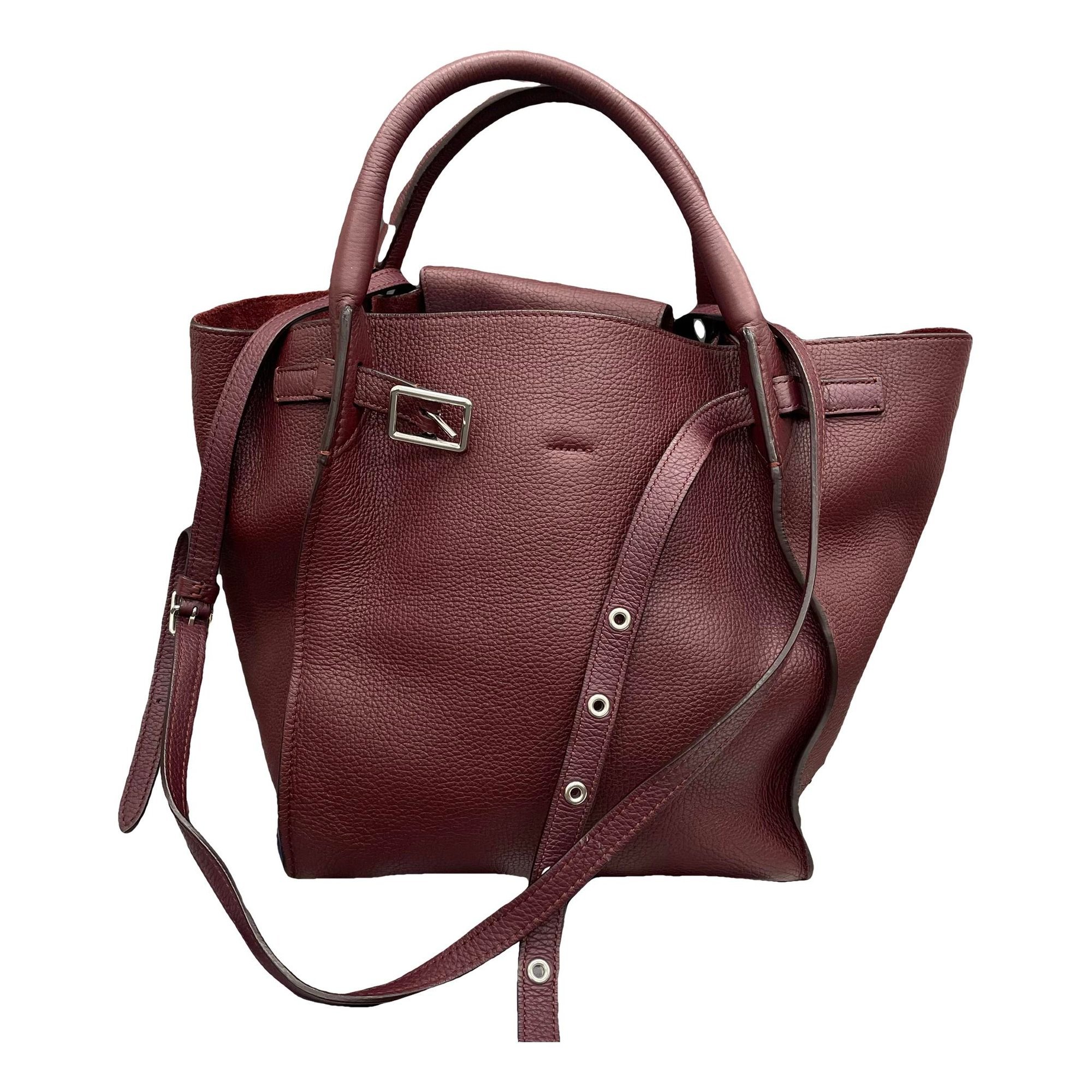 Big Bag leather handbag