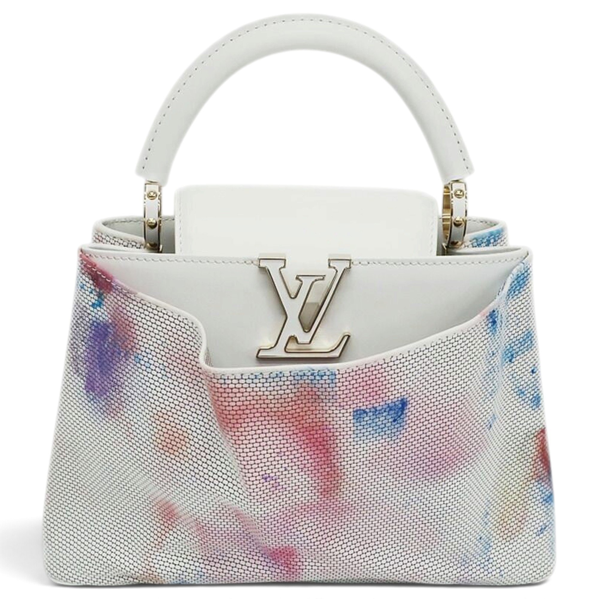 Capucines leather handbag