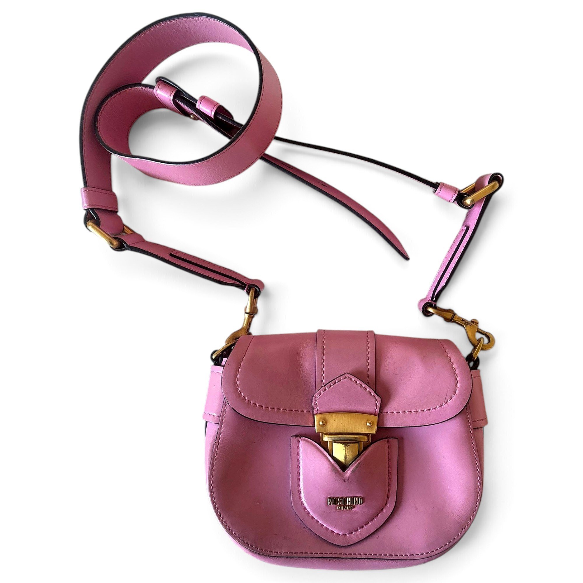 Leather crossbody bag