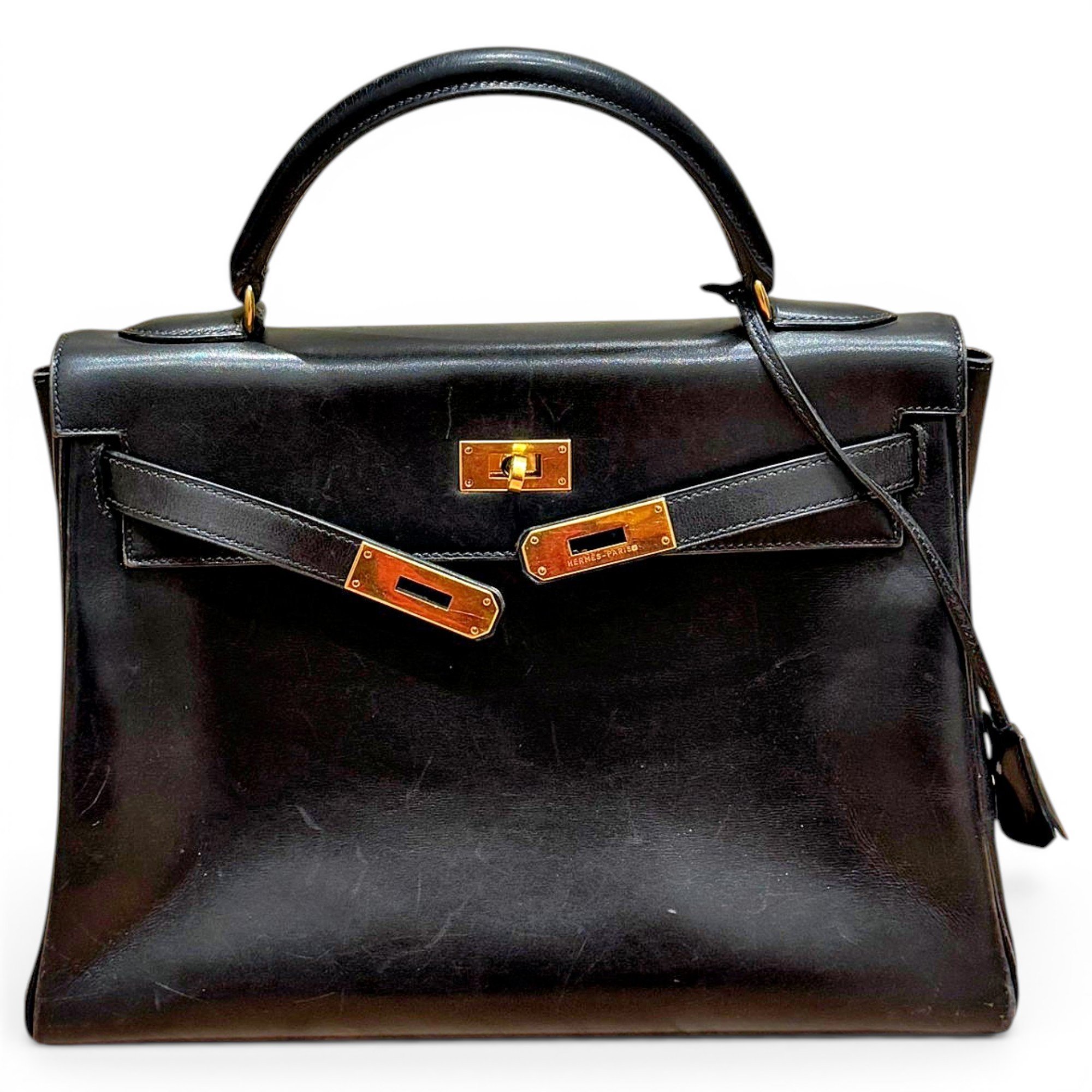 Kelly 35 leather handbag