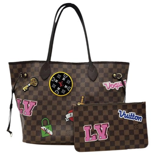 Neverfull leather handbag
