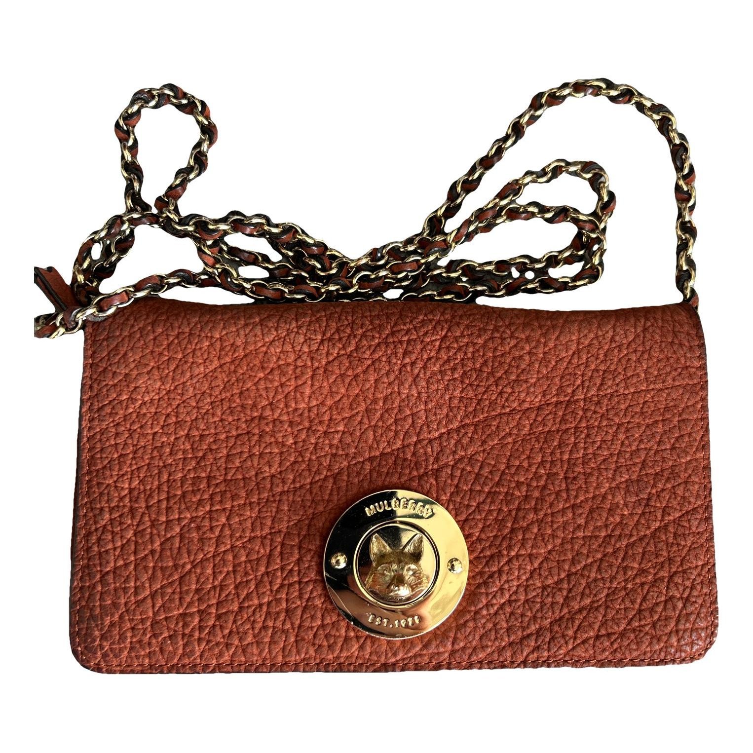 Mulberry Darley leather clutch bag
