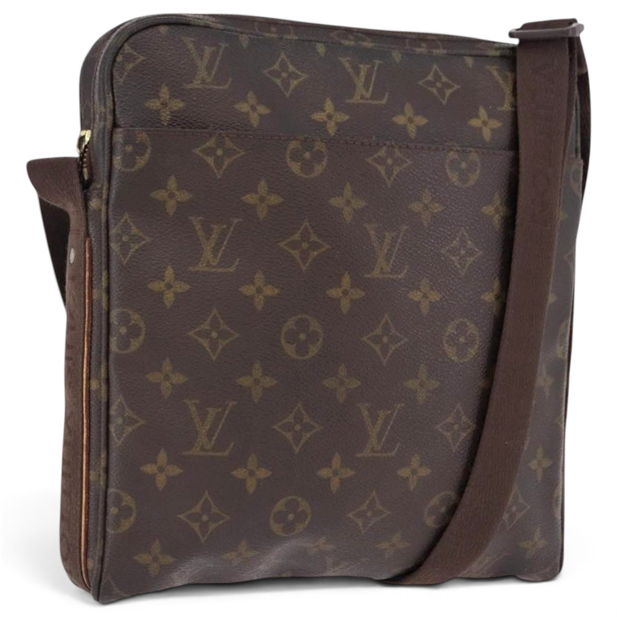 Trotteur leather handbag