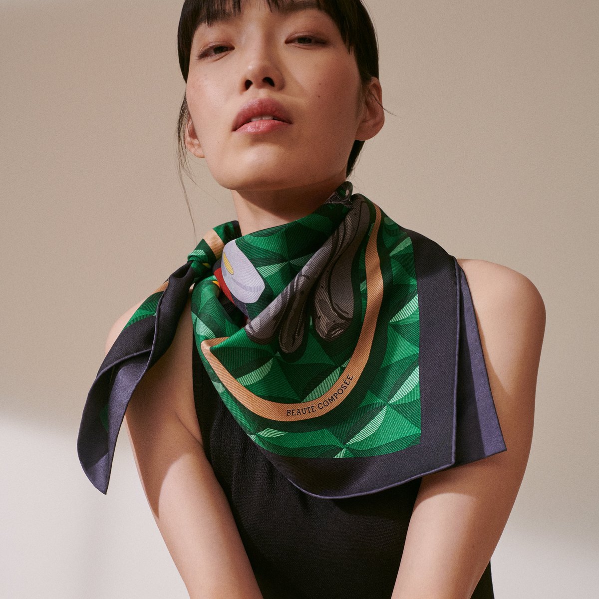 Lenço 90 Beauté Composée