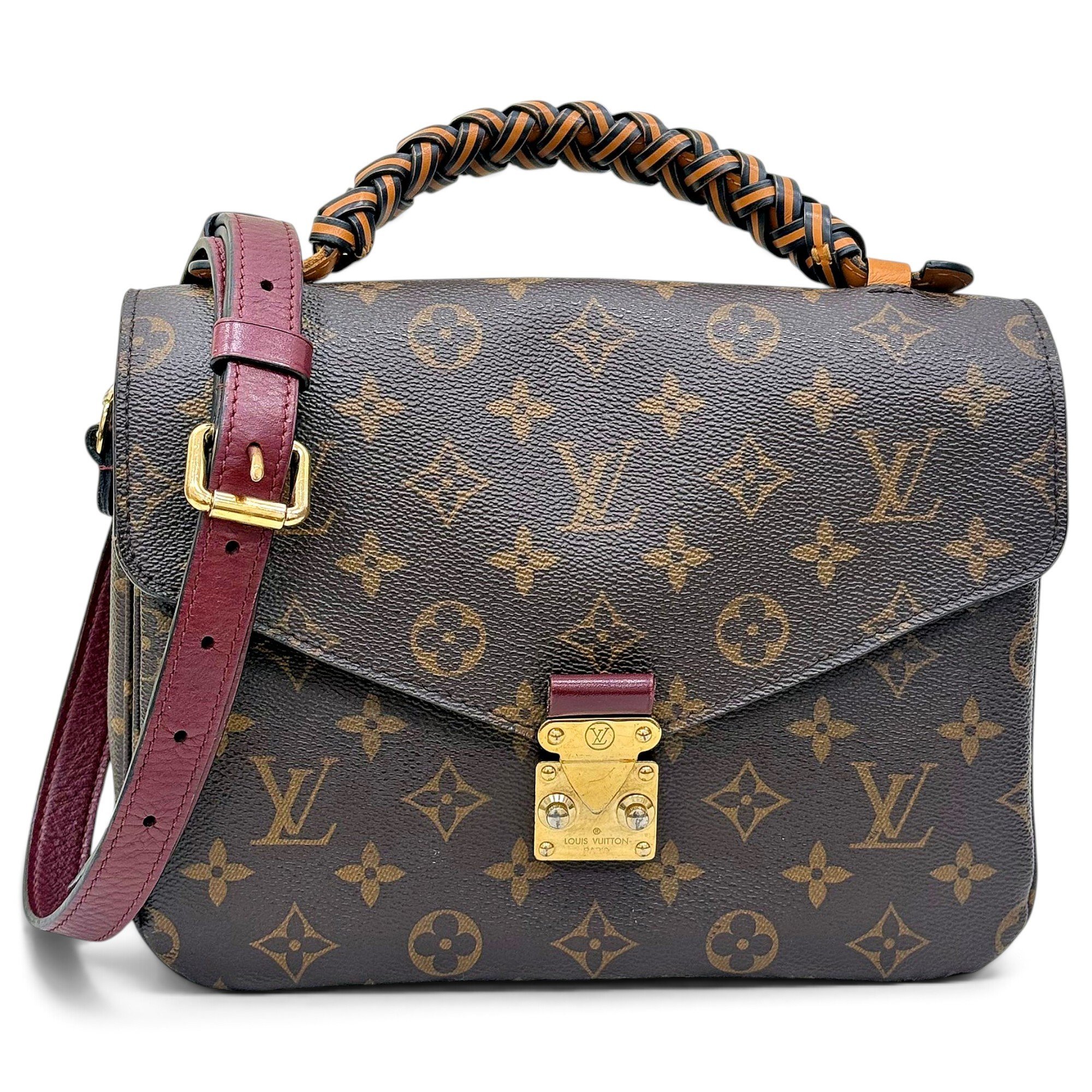 Metis leather handbag