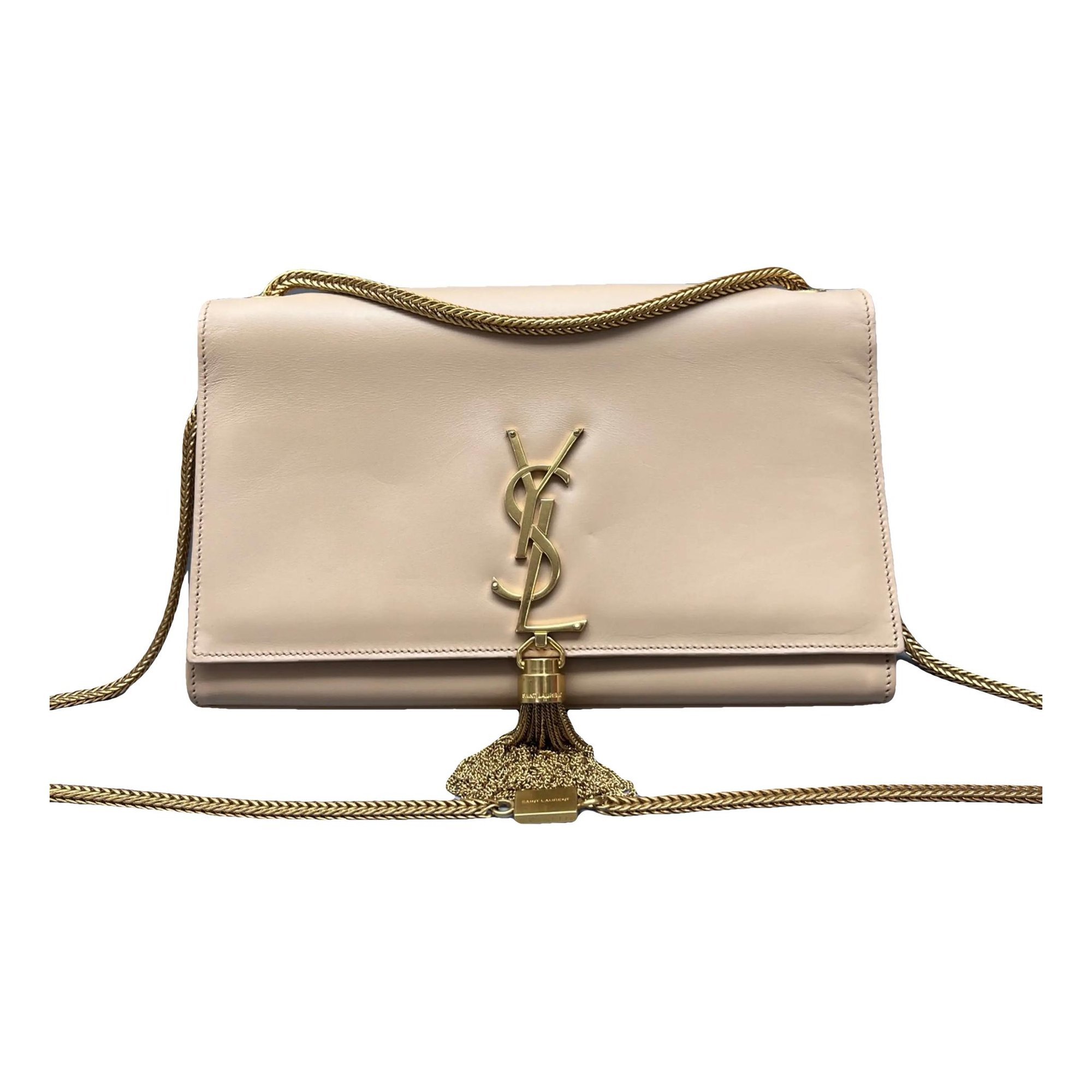 Pompom Kate leather crossbody bag