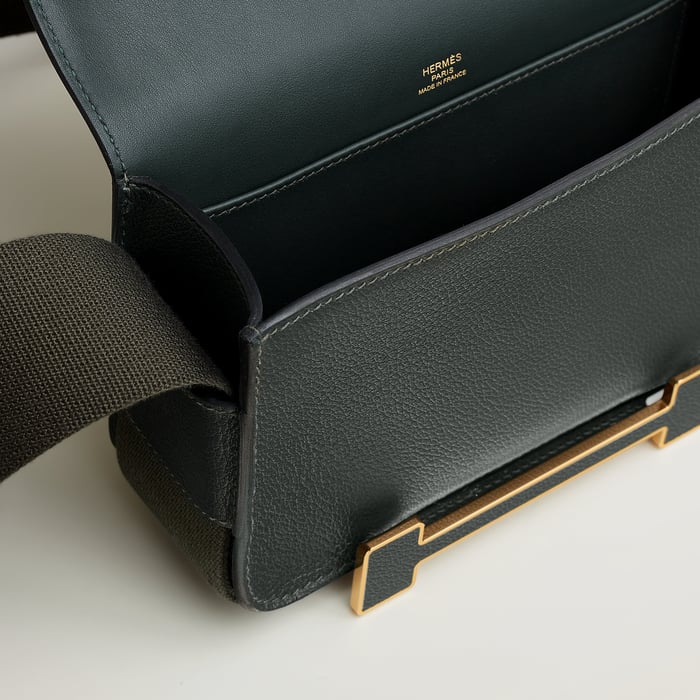 Vert Foncé Hermès Geta Bag