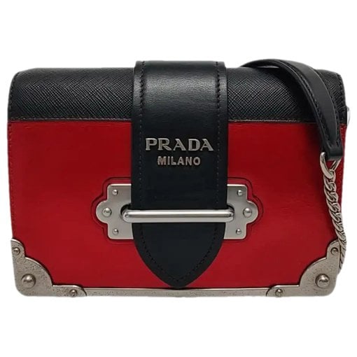 Cahier leather crossbody bag