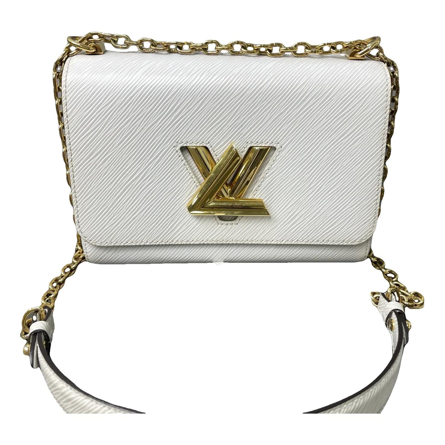 Twist leather crossbody bag
