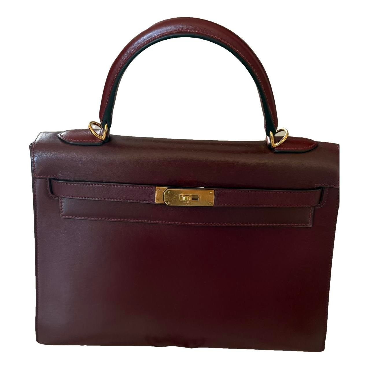 Kelly 32 leather handbag