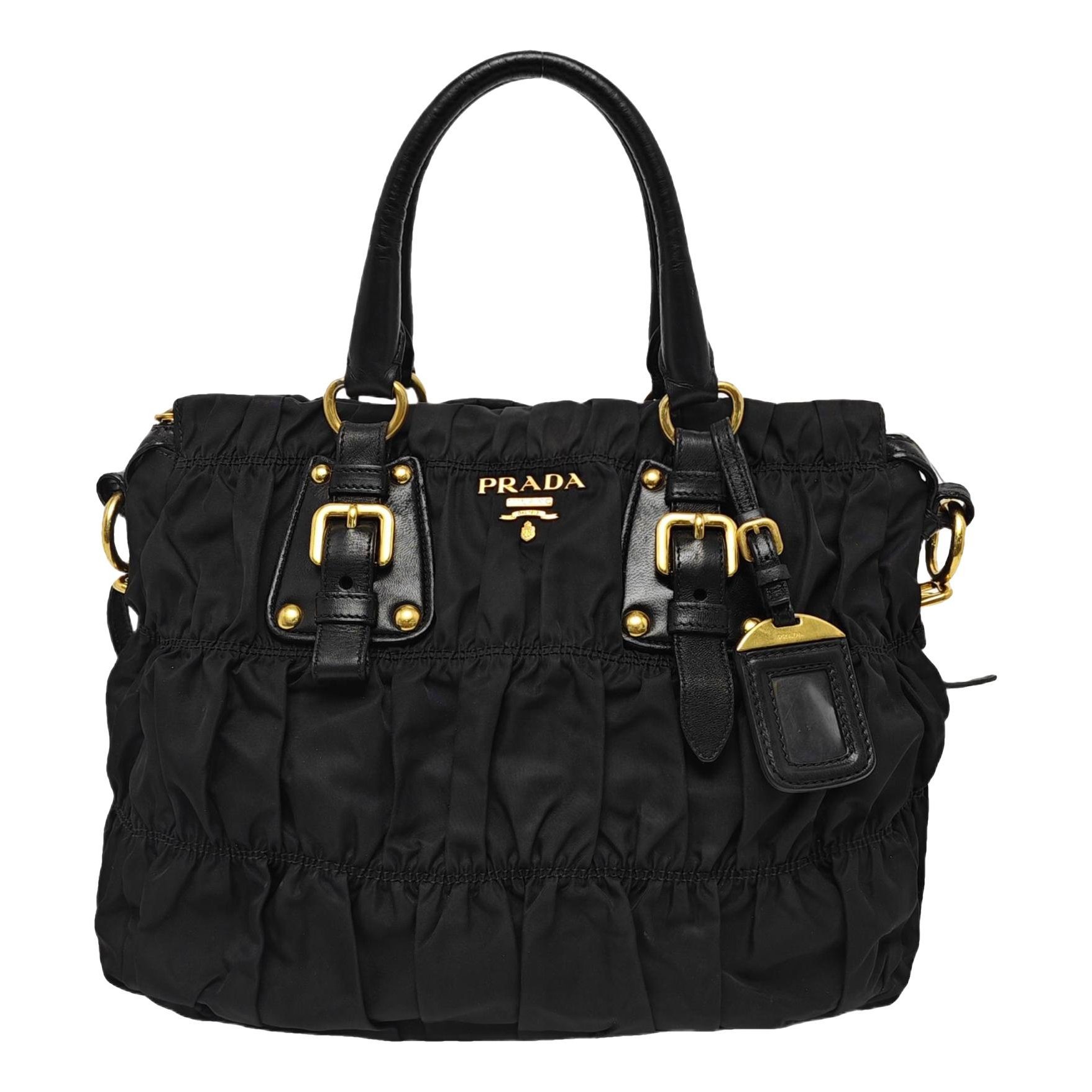 Patent leather handbag