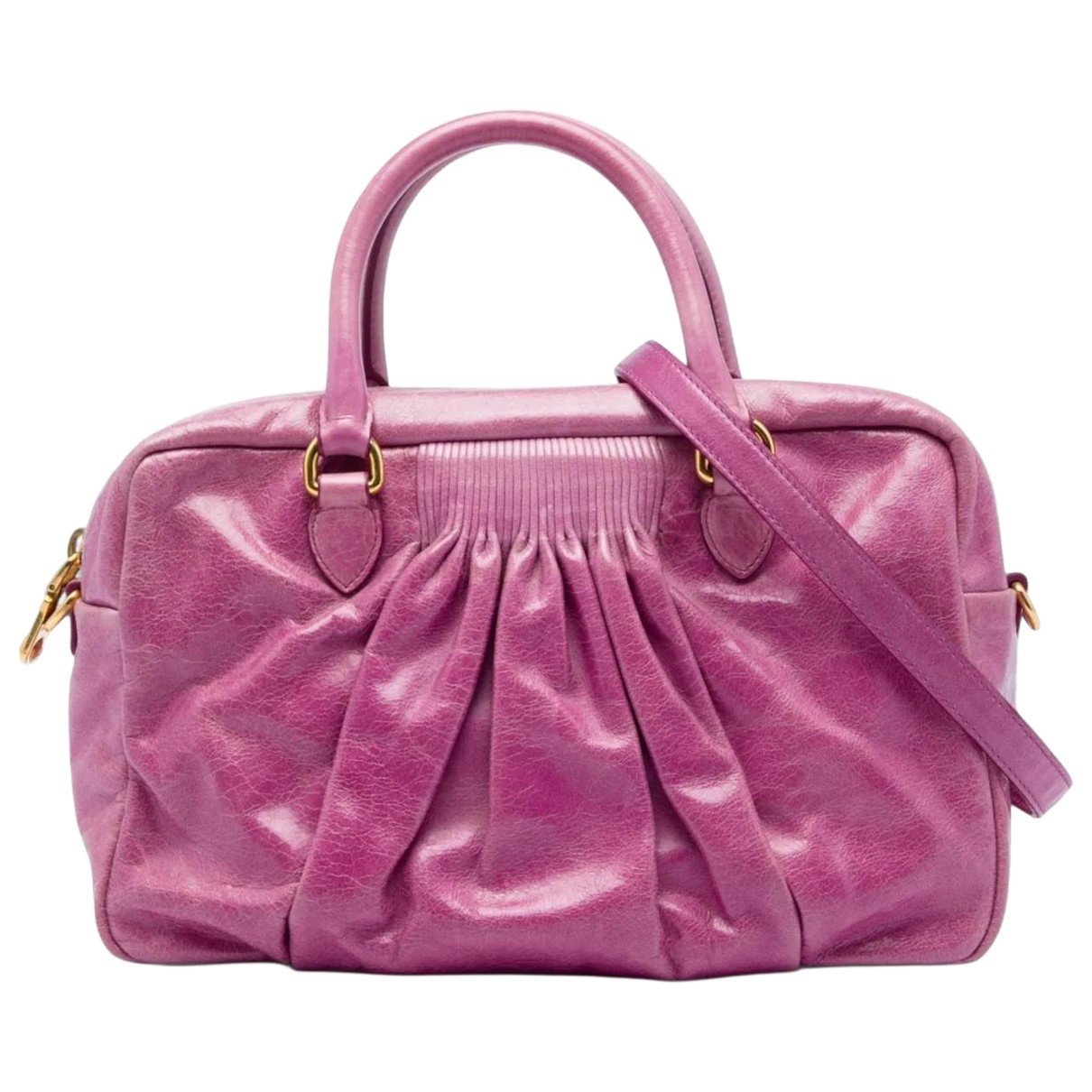 Vitello leather satchel