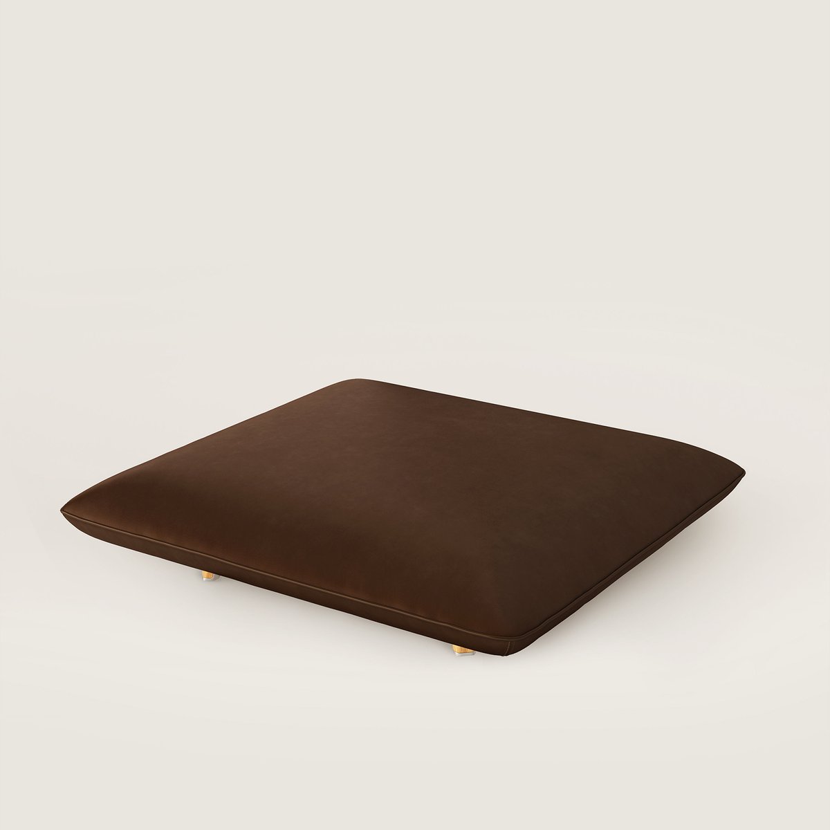 Les Necessaires d'Hermès "carre d'assise" low stool, low model