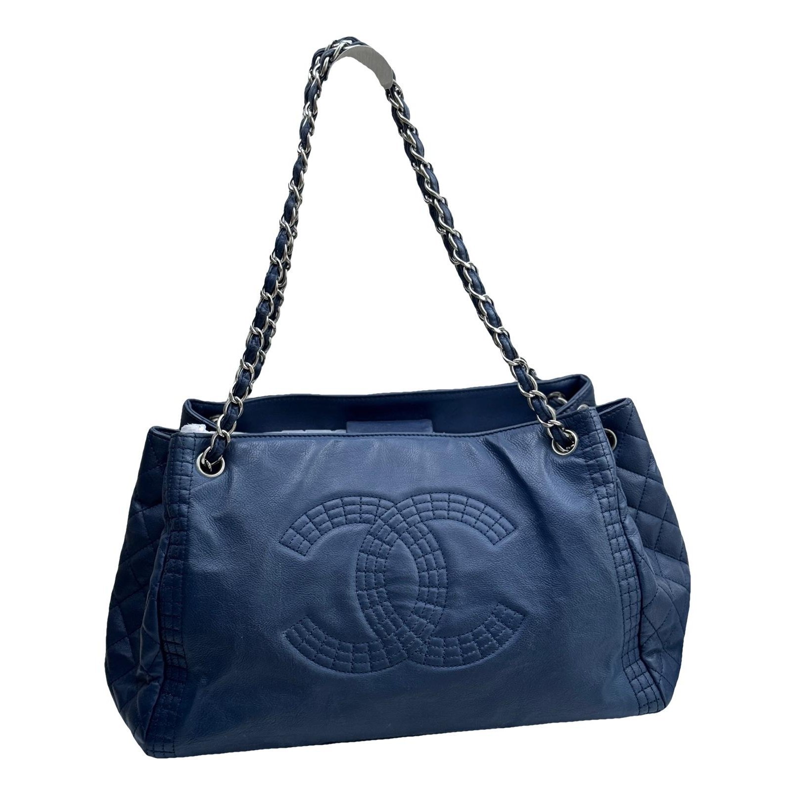 Leather tote