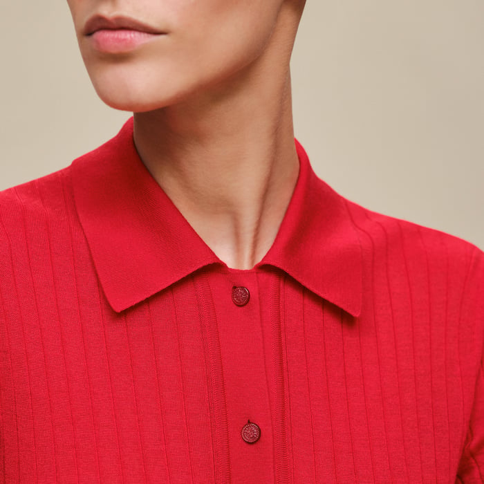 Rouge Amazone Short-sleeve Polo Shirt