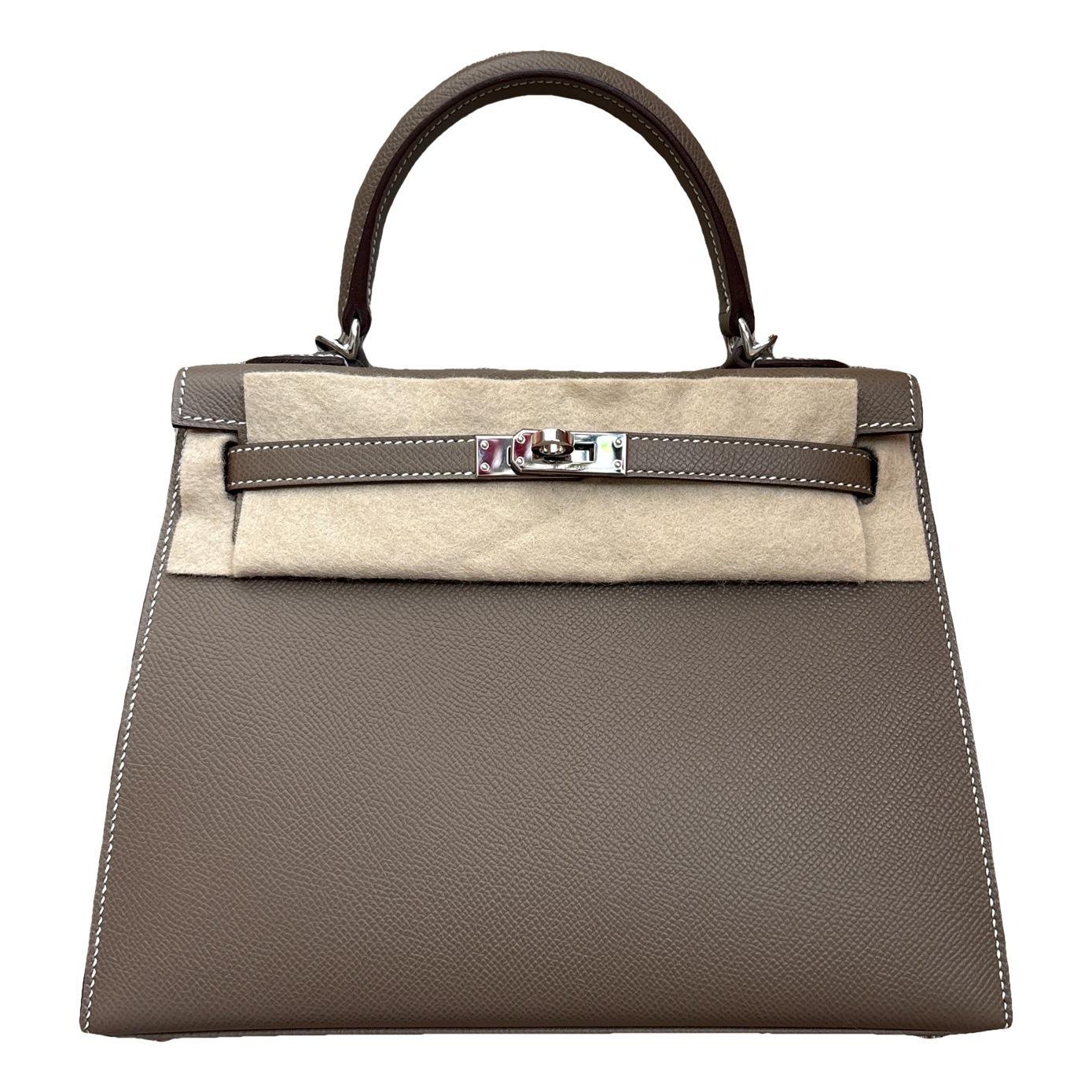 Kelly 25 leather handbag
