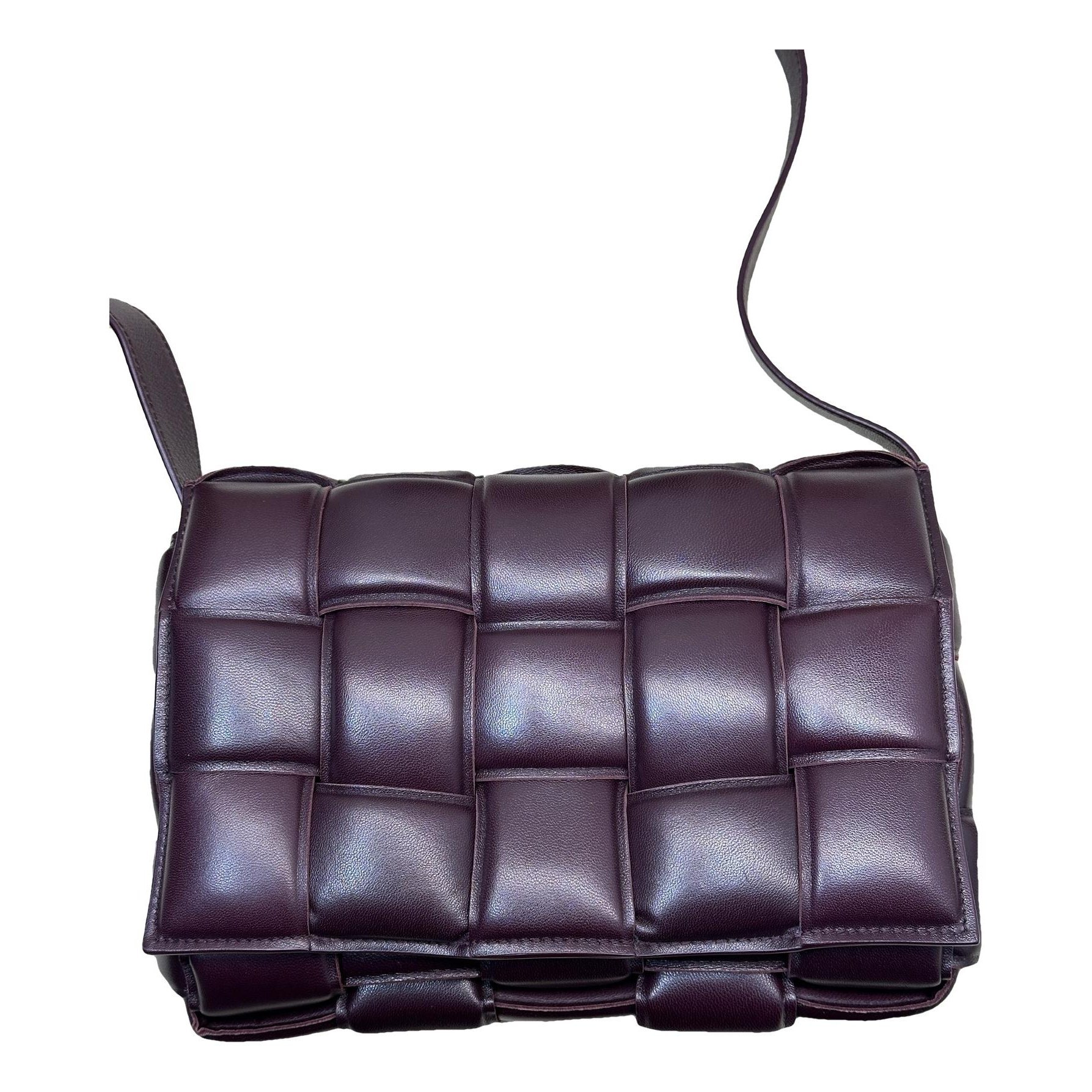 Cassette Padded leather handbag